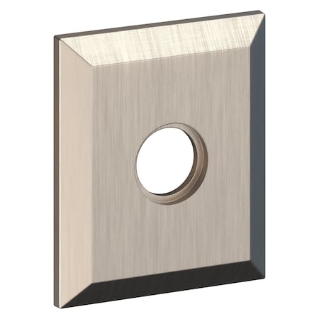 Baldwin Single Dummy Rosettes Lifetime Satin Nickel R033.056.IDM